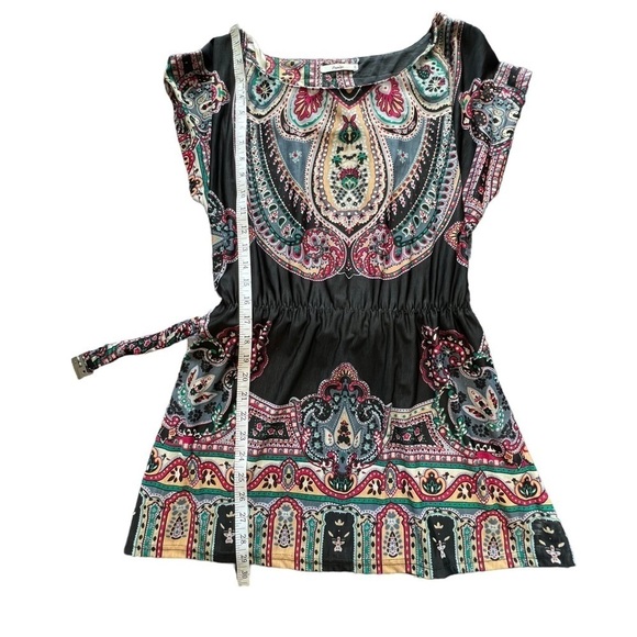 Papaya mini dress, size large, multicolored. - Picture 8 of 9